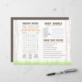 Folha de Atividade de Tapete de Chá de Bebê Fox Wo