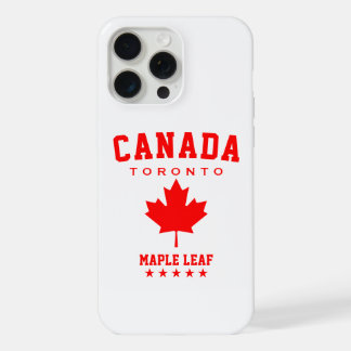 Folha de Bordo Patriótica Retro do Canadá Toronto