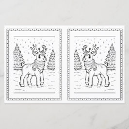 Folha De Coloração De Natal Para Crianças