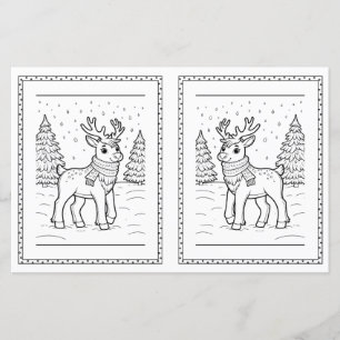 Folha De Coloração De Natal Para Crianças