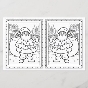 Folha De Coloração De Natal Para Crianças