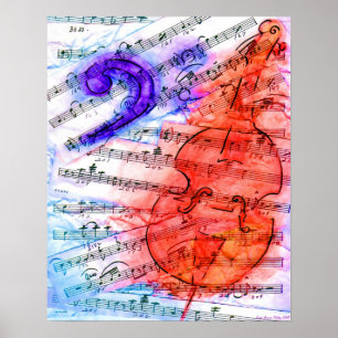 Folha de corte baixa da música - impressão