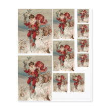 Folha de Imagens Múltiplas de Feriado de natais vi