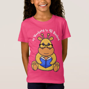 Folha de leitura de T-Shirt Cute