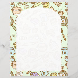 Folha de Livro Verde de Kitchenware Cujo Cachenwar