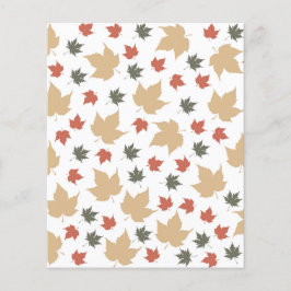 Folha de outono Dourada e Folha de outono