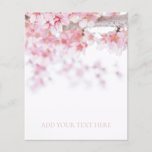 FOLHA DE PAPEL: CHERRY BLOSSOM (Frente)