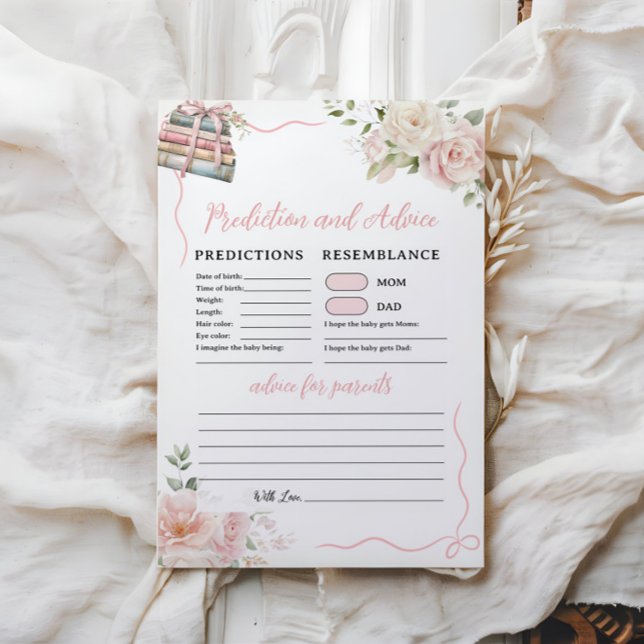 Folha de Papel de Cartão de Jogo de Previsões e Co (Criador carregado)