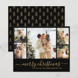 Folha de Papel de Férias de Natal Elegante para Or