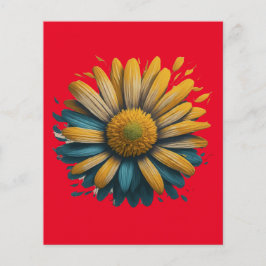 Folha de papel de margarida