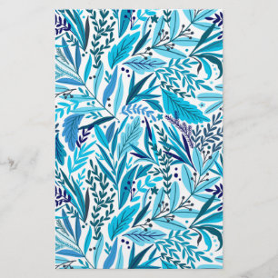 Folha de papel de moldagem de sabão azul