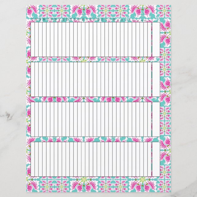 Folha de Papel de Rastreamento (Frente)