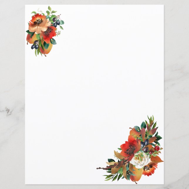 Folha de papel do bloco de aquarela (Frente)