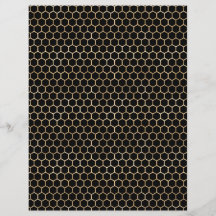 Folha de Papel Dourado de Honeycomb