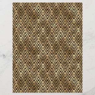Folha de Papel Escrapbook para Deco de Arte Preta 