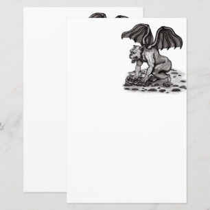 Folha de Papel Golem Gargoyle