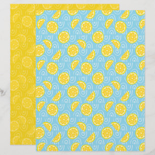Folha de papel Lemon