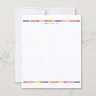 Folha de papel listrada moderna