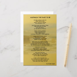 Folha de papel Local para Ser