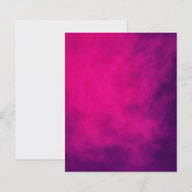 Folha de Papel Personalizada Neon Pink Smoking (Frente/Verso)