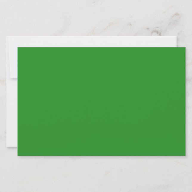Folha de Papel Personalizável Verde da Floresta (Frente)