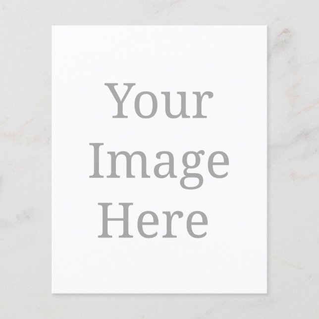 Folha de papel plana de 4,5" x 5,6" (Frente)