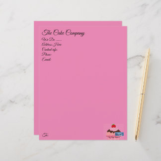 Folha de Papel Rosa(Cupcake) Sinais de SDCs ©️ 202