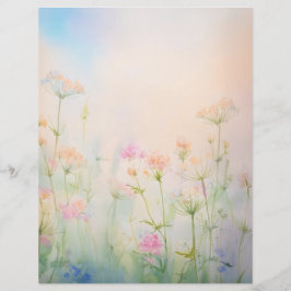 Folha de Papel Selvagem do Pastel