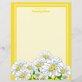 Folha de Papel Sem Linhas Amarelo Amarelo-Amarelo
