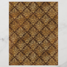 Folha de Papel Spellcaster Burgundy e Dourado