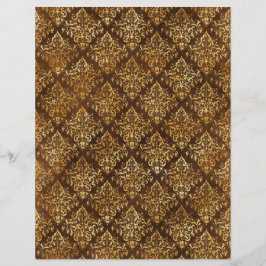 Folha de Papel Spellcaster Burgundy e Dourado