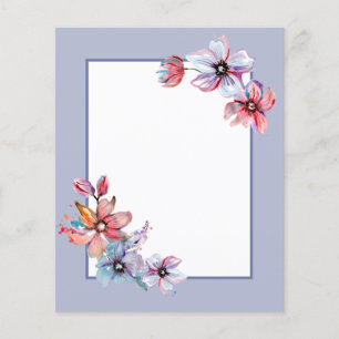 Folha de Papelão de Arte Floral