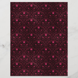 Folha de Papelão Gótico de Outono Spooky