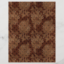 Folha de Papelão Gótico de Outono Spooky