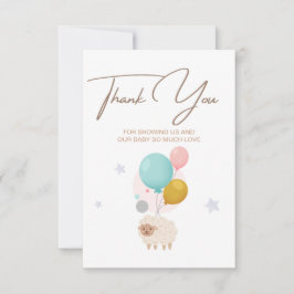 Folha de Pastel: Cartões de agradecimentos de Chá