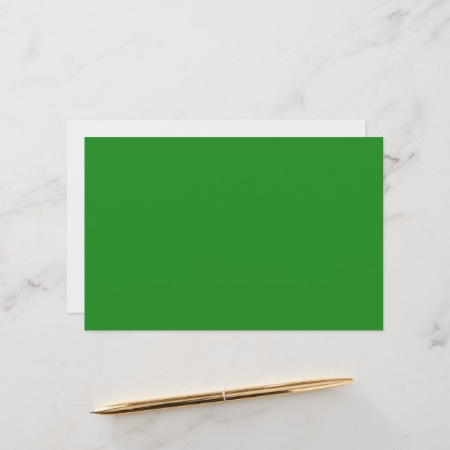 Folha de Publicação Personalizada de Verde e Branc (Frente/Verso In Situ)