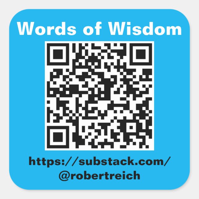 Folha de seis adesivos quadrados de 3 polegadas. (Frente)
