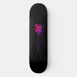 Folha de skate "Geométrico Floral II"