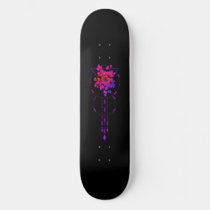 Folha de skate "Geométrico Floral II"