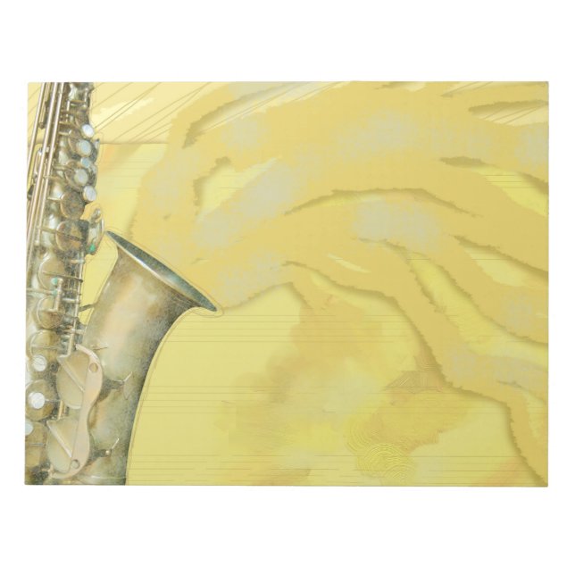 Folha de som, bloco de notas (Frente)