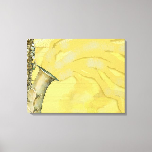 Folha de som, canvas (Frente)