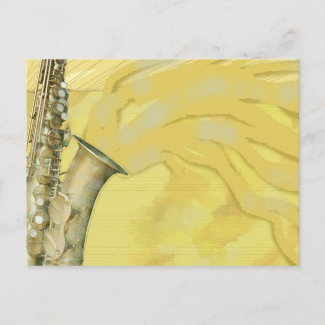 Folha de som, cartão postal (Frente)