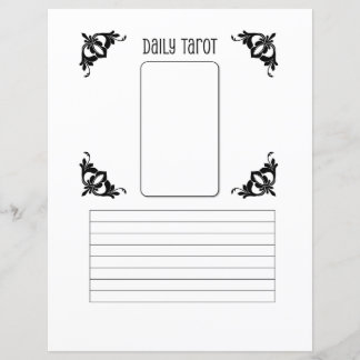 Folha de Tarot Diária