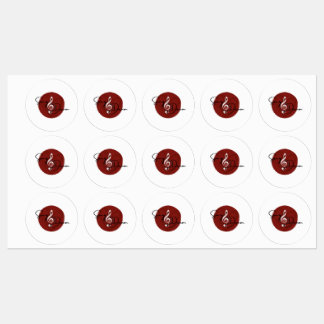 Folha do adesivo à prova d'água do Song_Drum