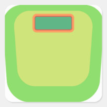 Folha do adesivo do localizador de peso verde