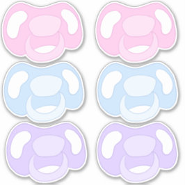 Folha do adesivo Pacificador