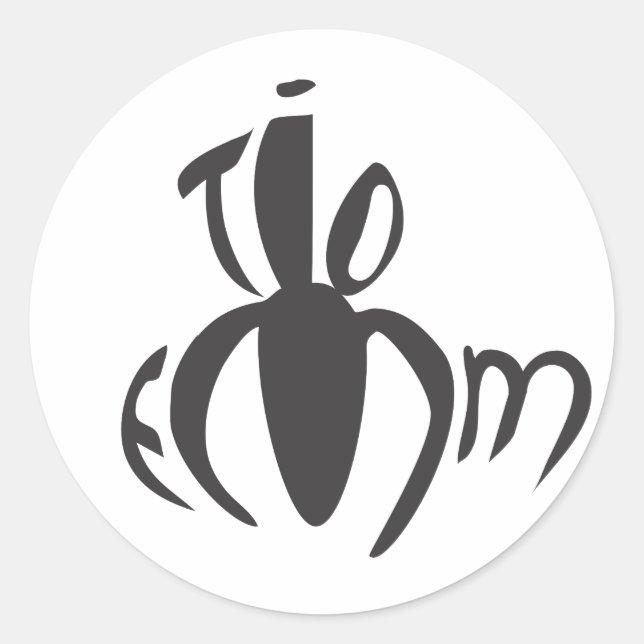 Folha do adesivo TioEmm (Frente)