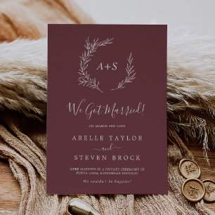 Folha mínima Anúncio de Elopemento da Borgonha