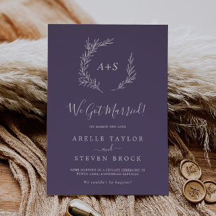 Folha mínima Anúncio De Elopimento Em Pó