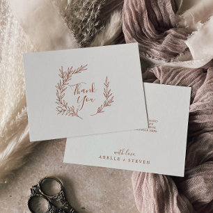 Folha mínima   Cartões de agradecimentos plano Boh